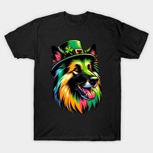 Belgian Tervuren Celebrates Saint Patrick's Day T-Shirt